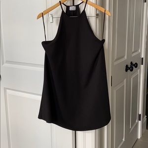 Zara thin strap black dress S